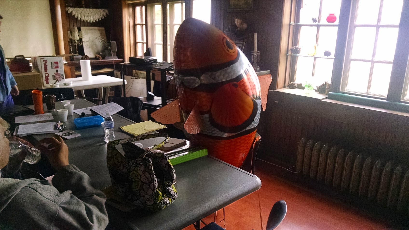 Fish balloon at aquarium